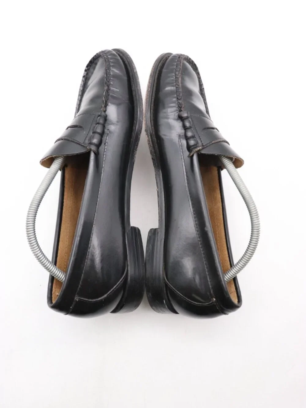 G.H. Bass Weejuns Penny Loafers Mens 10.5 D Black Leather Classic Slip On